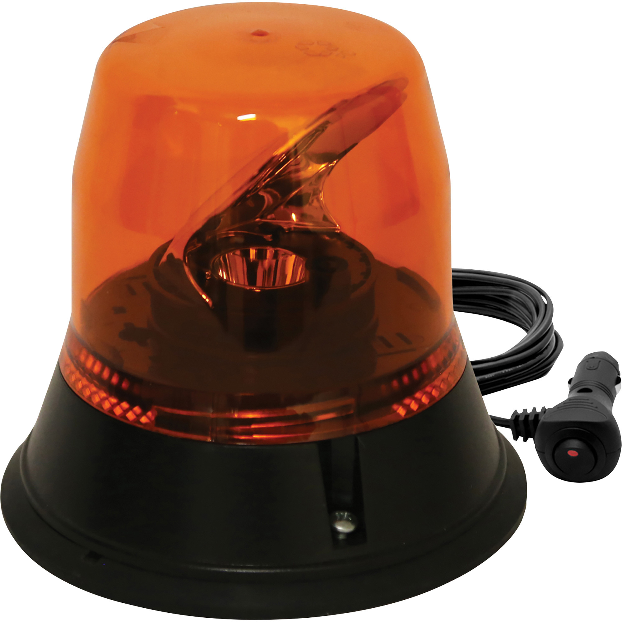 ECCO Rotating LED Beacon Light, Amber, Magnetic Mount, Model# EB7813A-MG